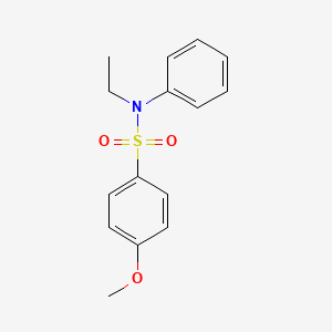 B1617452 N-ethyl-4-methoxy-N-phenylbenzenesulfonamide CAS No. 5343-90-8