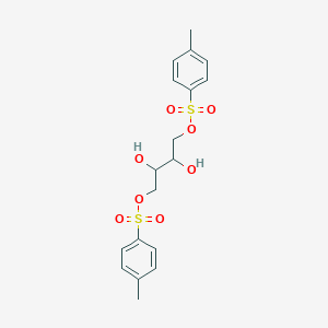 B1617466 [2,3-Dihydroxy-4-(4-methylphenyl)sulfonyloxybutyl] 4-methylbenzenesulfonate CAS No. 50623-73-9