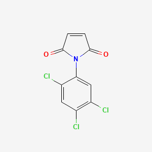 B1617469 1-(2,4,5-Trichloro-phenyl)-pyrrole-2,5-dione CAS No. 31489-22-2