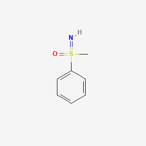 molecular formula C7H9NOS B1617477 (Methylsulfonimidoyl)benzene CAS No. 4381-25-3