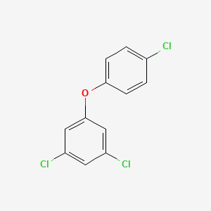 molecular formula C12H7Cl3O B1617505 3,4',5-Trichlorodiphenyl ether CAS No. 24910-73-4