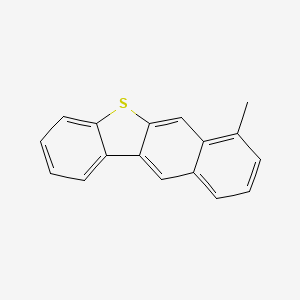 molecular formula C17H12S B1617506 7-Methylbenzo[b]naphtho[2,3-d]thiophene CAS No. 24964-09-8