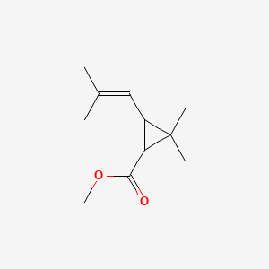 molecular formula C11H18O2 B1617508 Methyl chrysanthemate CAS No. 5460-63-9