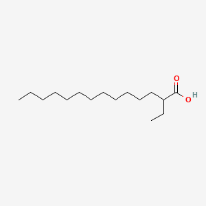 molecular formula C16H32O2 B1617510 2-乙基十四烷酸 CAS No. 25354-93-2