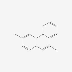 molecular formula C16H14 B1617512 3,9-Dimethylphenanthrene CAS No. 66291-32-5