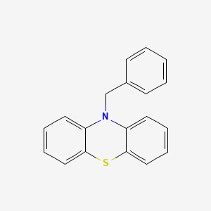 molecular formula C19H15NS B1617518 10-Benzyl-10H-phenothiazine CAS No. 58478-75-4