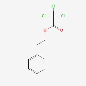molecular formula C10H9Cl3O2 B1617519 2-Phenylethyl trichloroacetate CAS No. 71965-07-6