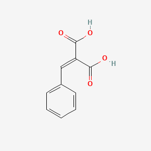 molecular formula C10H8O4 B1617522 Benzylidenemalonic acid CAS No. 584-45-2