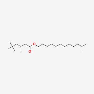 molecular formula C22H44O2 B1617542 Isotridecyl isononanoate CAS No. 59231-37-7