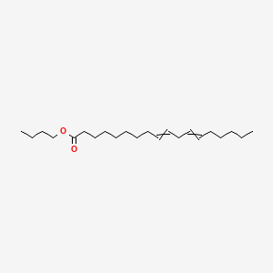 molecular formula C22H40O2 B1617545 Butyl octadeca-9,12-dienoate CAS No. 2634-45-9