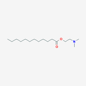 molecular formula C16H33NO2 B016176 2-Dimethylaminoethyl Laurate CAS No. 34839-10-6