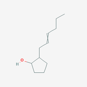 Cyclopentanol, 2-(2-hexen-1-yl)-