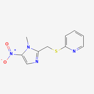 B1617628 Pirinidazole CAS No. 55432-15-0