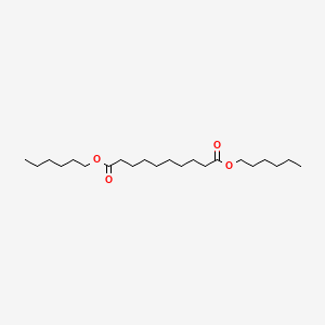 molecular formula C22H42O4 B1617648 己二酸二己酯 CAS No. 2449-10-7