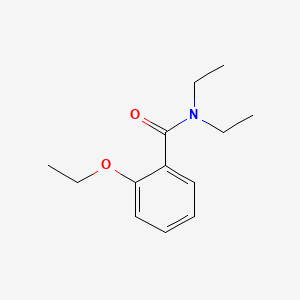 molecular formula C13H19NO2 B1617657 2-Ethoxy-N,N-diethylbenzamide CAS No. 3688-82-2