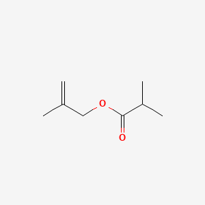molecular formula C8H14O2 B1617674 2-甲基烯丙基异丁酸酯 CAS No. 816-73-9