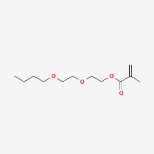 molecular formula C12H22O4 B1617691 2-(2-Butoxyethoxy)ethyl methacrylate CAS No. 7328-22-5