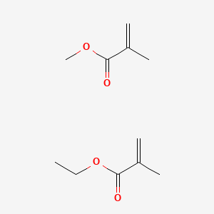 2-Propenoic acid, 2-methyl-, ethyl ester, polymer with methyl 2-methyl-2-propenoate