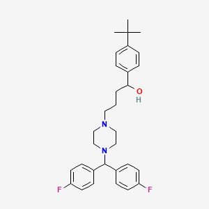 molecular formula C31H38F2N2O B1617787 Flotrenizine CAS No. 82190-92-9
