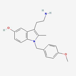 molecular formula C19H22N2O2 B1617788 Hydroxindasol CAS No. 7008-15-3