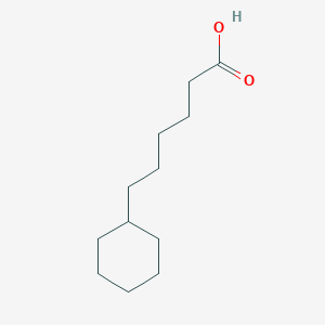 molecular formula C12H22O2 B1617794 6-Cyclohexylhexanoic acid CAS No. 4354-56-7