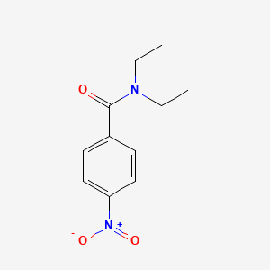 molecular formula C11H14N2O3 B1617796 N,N-Diethyl-4-nitrobenzamide CAS No. 5323-47-7