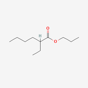 molecular formula C11H22O2 B1617802 Propyl 2-ethylhexanoate CAS No. 90411-66-8