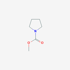 molecular formula C6H11NO2 B1617813 Methyl pyrrolidine-1-carboxylate CAS No. 56475-80-0