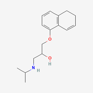 molecular formula C16H23NO2 B1617832 Idropranolol CAS No. 27581-02-8