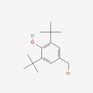 molecular formula C15H23BrO B1617862 Phenol, 4-(bromomethyl)-2,6-bis(1,1-dimethylethyl)- CAS No. 2091-51-2