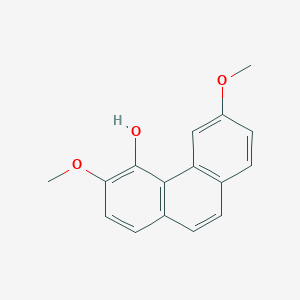 B1617865 3,6-Dimethoxy-4-phenanthrenol CAS No. 481-81-2