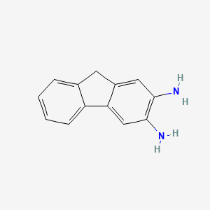 molecular formula C13H12N2 B1617899 Fluorene-2,3-diamine CAS No. 49670-63-5