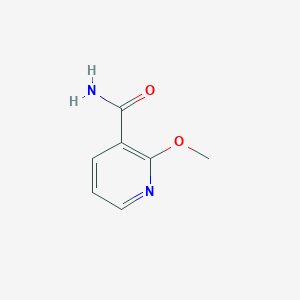 molecular formula C7H8N2O2 B1617908 2-Methoxypyridine-3-carboxamide CAS No. 7145-28-0