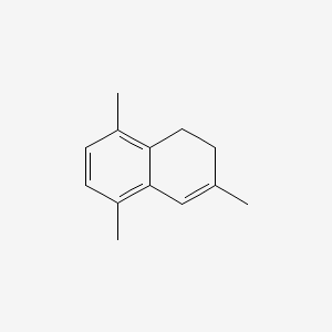 molecular formula C13H16 B1617914 1,2-Dihydro-3,5,8-trimethylnaphthalene CAS No. 30316-18-8