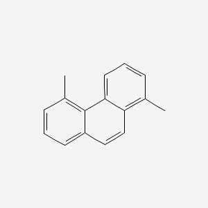molecular formula C16H14 B1617921 1,5-Dimethylphenanthrene CAS No. 66271-87-2