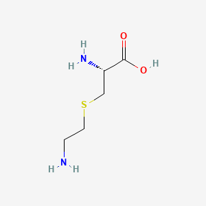 molecular formula C5H12N2O2S B1617925 S-(2-氨基乙基)-L-半胱氨酸 CAS No. 2936-69-8