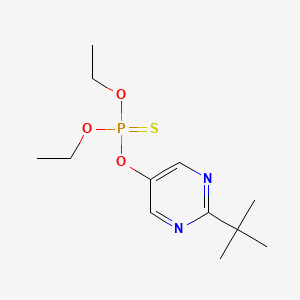 molecular formula C12H21N2O3PS B1617938 Butathiofos CAS No. 90338-20-8