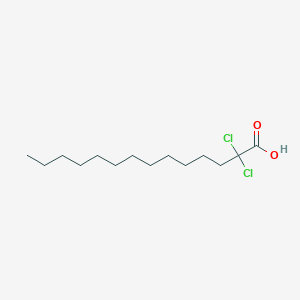 2,2-dichlorotetradecanoic Acid