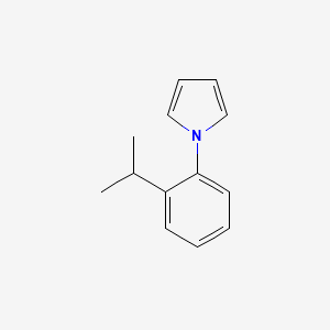molecular formula C13H15N B1617944 1-(2-异丙基苯基)-1H-吡咯 CAS No. 77503-16-3