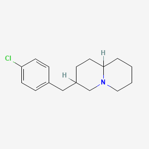 molecular formula C16H22ClN B1617950 Cloquinozine CAS No. 5220-68-8