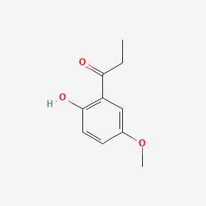 molecular formula C10H12O3 B1617954 Propiophenone, 2'-hydroxy-5'-methoxy- CAS No. 49710-99-8