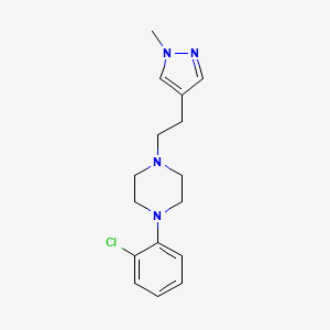 molecular formula C16H21ClN4 B1617962 Enpiprazole CAS No. 31729-24-5