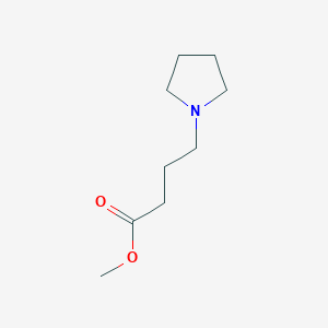 molecular formula C9H17NO2 B1617966 Methyl pyrrolidine-1-butyrate CAS No. 22041-24-3