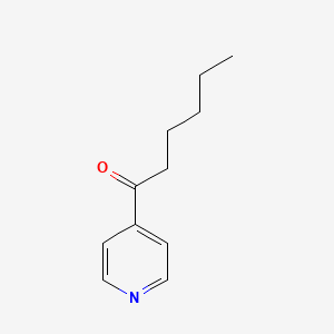 1-(Pyridin-4-yl)hexan-1-one