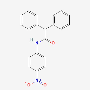 molecular formula C20H16N2O3 B1617996 2,2-Diphenyl-4'-nitroacetanilide CAS No. 70298-77-0