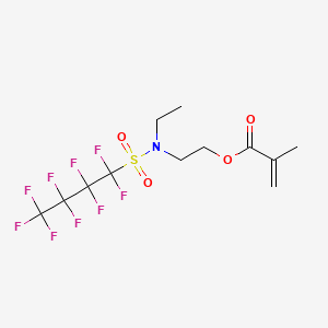 2-[Ethyl[(nonafluorobutyl)sulphonyl]amino]ethyl methacrylate