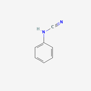 molecular formula C7H6N2 B1618024 苯基氰胺 CAS No. 622-34-4