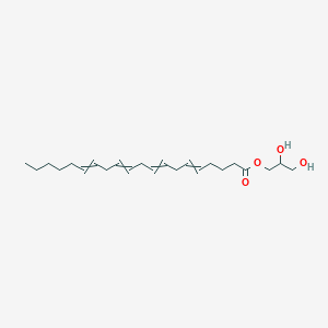 molecular formula C23H38O4 B161803 1-Arachidonoylglycerol CAS No. 129691-05-0