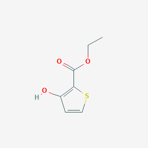 molecular formula C7H8O3S B1618038 Ethyl 3-hydroxythiophene-2-carboxylate CAS No. 2158-88-5