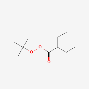 molecular formula C10H20O3 B1618040 tert-Butyl 2-ethylperoxybutyrate CAS No. 2550-33-6